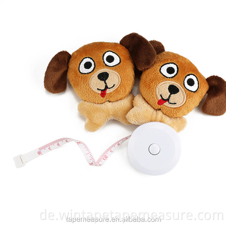 Geschenk Promotion Mini Spielzeug Cartoon-Stil Messband Umweltfreundliche Fiberglas-elastisches Maßband Maß